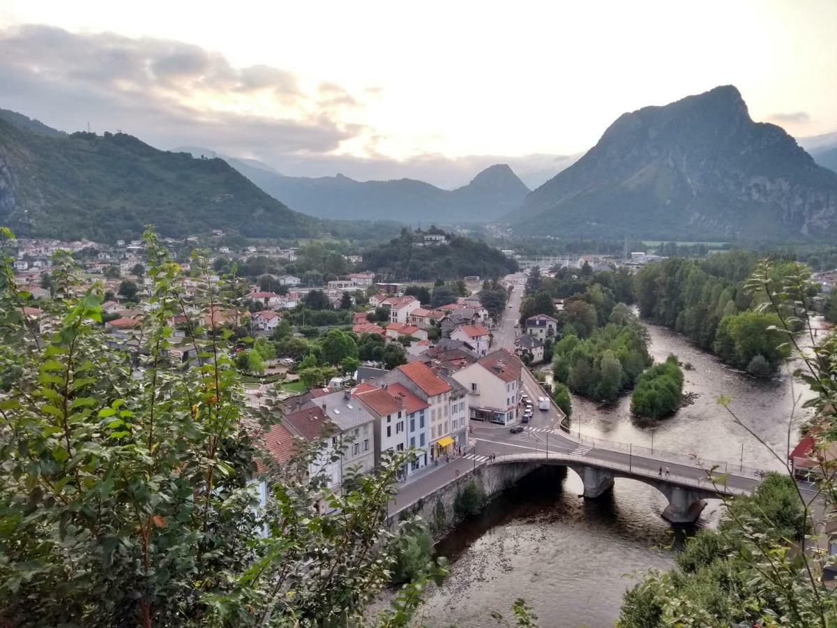 Le Nopal Bleu Leilighet Tarascon-sur-Ariège Eksteriør bilde